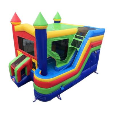 China Largest Industrial Wet Exams Neutral Color Party Bounce House Eco - Friendly For Inflatable Kids for sale