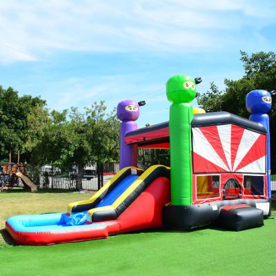 China Encanto Eco-Friendly Aesthetic Mini Commercial Large Inflatable Bounce House With Ball Pit for sale