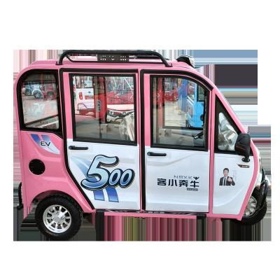 China Three wheel electric tricycle sell high quality economic tricycle / 3 wheel car / cheapest electric van cargo tricycle for sale