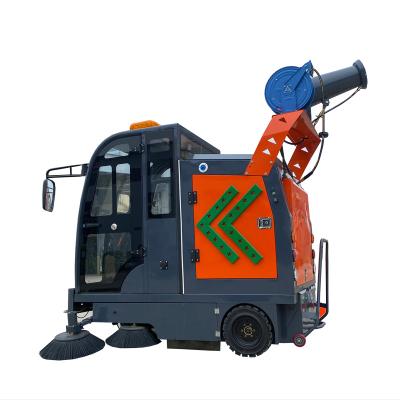 China Road Cleaning Brush Floor Sweeper Car No Residue Asphalt Parking Sweeper Runway Sweeper for sale