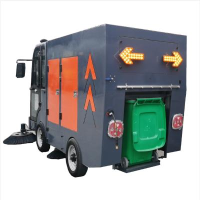 China Road cleaning brush sweeper machine and environmental protection lawn sweeper for sale