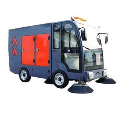 China Mechanical Road Cleaning Brush Sweepers for Roads Yard Sweeper Low Noise Electric Road Sweeper for sale