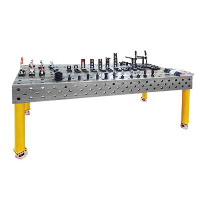 China Hot Selling Welding 3D Welding Table With Clamping Accessories System for sale