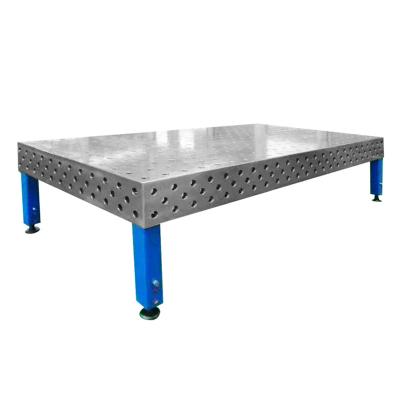 China 4000*2000*200mm high quality flexible welding welding table for positioning on smaller pieces welding for sale