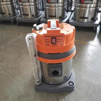 China Professional Car 30L Wet And Dry Stainless Steel Car Cleaning Industrial Vacuum Cleaner Water And Dust for sale