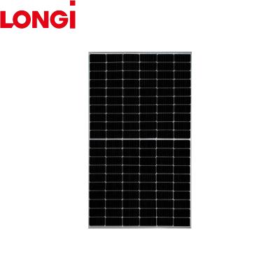 China Longi Mono Solar Panel 540w 545w 550w 600w PV Photovoltaic Panels Lonji Solar Panel 182mmx182mm for sale