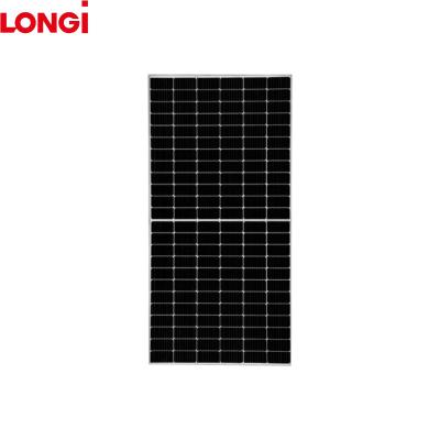 China Longi Mono Solar Panel 500w 525w 540w 545w 550w Photovoltaic PV Panels Lonji Solar Panel 182mmx182mm for sale