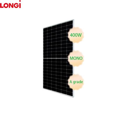 China 25A Longi Promotional Mono High Efficiency 182mm Half Cells 300W 350W 400W 500W 550W Solar Panel for sale