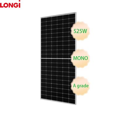 China 25A Longi Promotional Mono Solar Panel High Efficiency 182mm Half Cells 300W 400W 500W 600W Solar Panel for sale