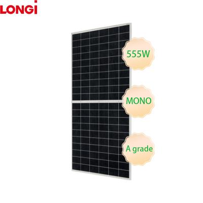 China 25A Longi Hot Promotional Mono Solar Panel High Efficiency 182mm Half Cells 400W 440W 500W 525W 600WSolar Panel for sale