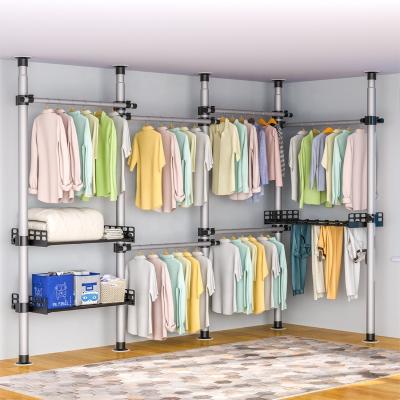 China (Size)2022 Promotion Adjustable Customized Simple Wardrobe DIY Wardrobe Carbon Steel Material Steel/Metal Hardware/Stainless Steel for sale