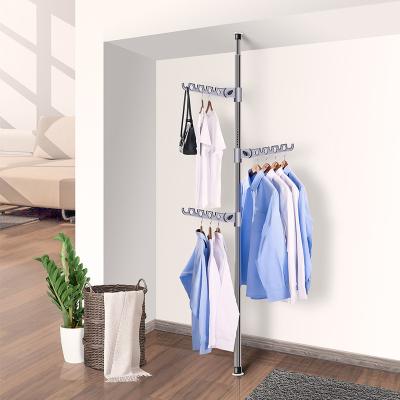 China Economic Single Hanger Punchfree Hanger Coat Rack (Other) Adjustable Chinese Suppliers Household for sale