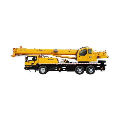 China CRANE TRUCK New Design 25 Ton Mobile Truck Cranes QY25K5L in South Asia for sale