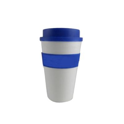 China Sustainable High Quality Portable Water Bottle 450ml Silicone Coffee Mug for sale