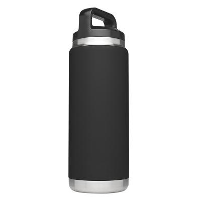 China Free Sample 18oz/36oz/64oz Sustainable Stainless Steel Sports Vacuum Water Cup Bottle With Custom Logo for sale