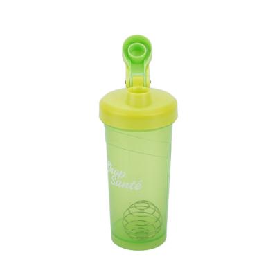 China High Quality Viable 700Ml Protein Shaker Plastic Water Bottle Transparent 100% Leakproof Bottle for sale