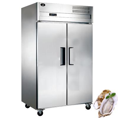 China Single-temperature Kitchen Equipment Commercial Appliances Refrigerators Commercial Stainless Steel Refrigerator for sale