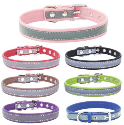 China Stocked Warm Letterable Pet Collar Dog Collar Reflective Soft Cat Collar for sale