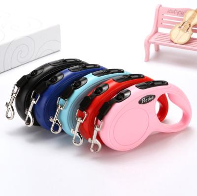 China Automatic Retractable Medium Stored Pet Leash Dog Leash and Small Dog Leash Pet Walking Tractor for sale