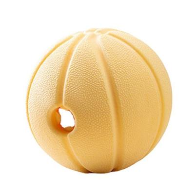 China Stocked Puppies Relieve Resistant Boredom Sound Toy Ball for Biting and Relieving Boredom Resistant to Violent Disjoint Food Balls for sale