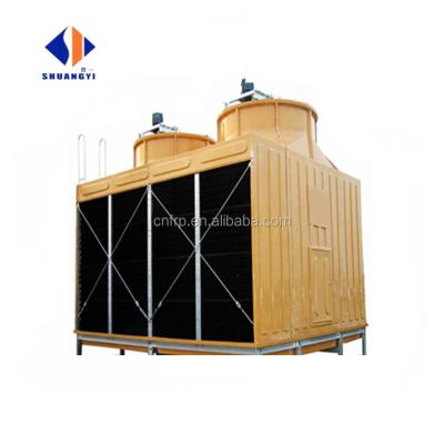 China FRP FRP Material Open Type Cross Flow Cooling Tower for sale