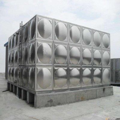 China Stainless Steel 120 Ton Water Tank From Hotels Factory Price for sale