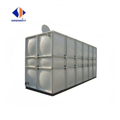 China Low Price Modular Fiberglass Composite Hotels Water Tank GRP SMC for sale