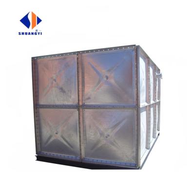 China 5000 gallon antiseptic hot dipped galvanized corrugated steel water tank for sale for sale