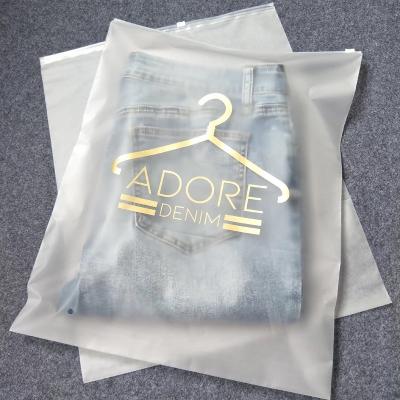 China Recyclable Custom Printed Peach Worm PVC Clear Zip Top Bags With Zipper For Hoodie for sale