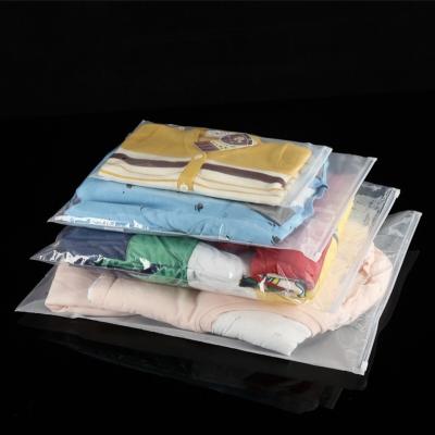 China Recyclable Biodegradable Poly Bag Frosted Flat Zip Bags Plastic Zip Lock Bag Cosmetic Packaging for sale