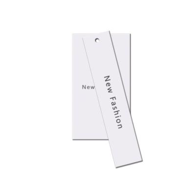 China Viable Hot Selling Custom Logo Tags Garment Labels High Quality Debossed Paper Hang Tags With Your Own Logo For Clothing for sale