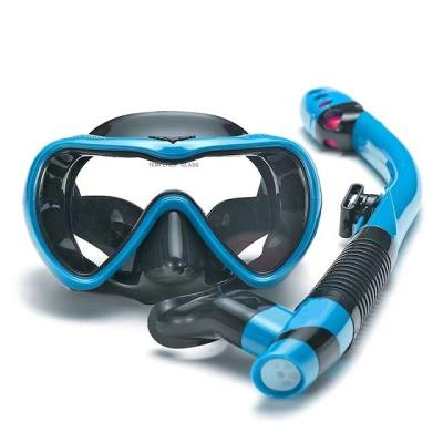 China Professional Amazon Success Diving Mask Scuba Diving Equipment MK01 and Snorkel Mask Tempered Glass Silicone Mask for sale