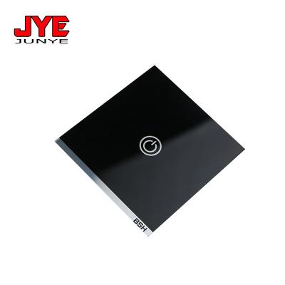 China Switch Panel Accessories 86mm Multicolor Screen Printing Smart Home Switch Glass Panel With Customized Logo for sale