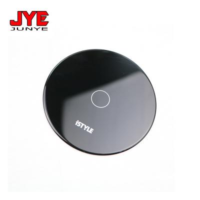 China Home Department Around Painting Black Baking Tempered Glass For Portable Charger Radio for sale