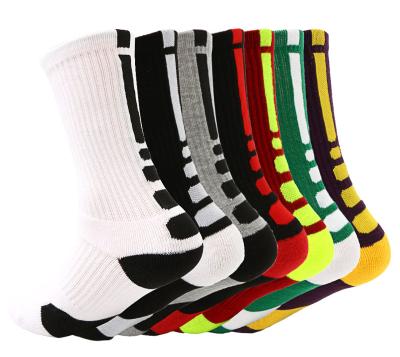 China PH-302 Elite Custom Letters Breathable Sock Letters Custom Letters Logo Custom Letters Oem Black White Sports Socks for sale