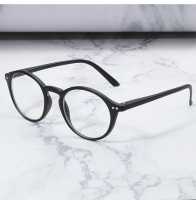 China 2021 European New Arrival Fashion Unisex TR90 Glasses Frame Eyeglasses Frames Optical Eye Wear Glasses for sale