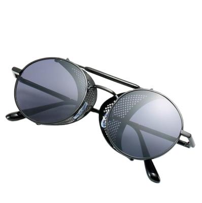 China Fashion men's sunglasses aviation sunglasses retro fashion metal sunglasses adult steampunk for sale