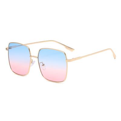 China 2021 Fashion Sunglasses High Quality Vintage Frame UV400 Shade Popular Ocean Glass Sunglasses Wholesale Sun Glasses For Men Women for sale