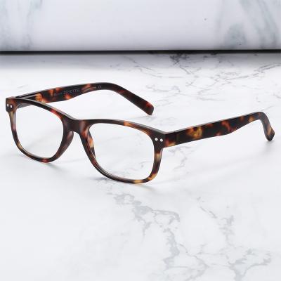 China Wenzhou Slim Unisex Reading Glass Vintage Customized PC Frames Eyewear Reading Glasses for sale