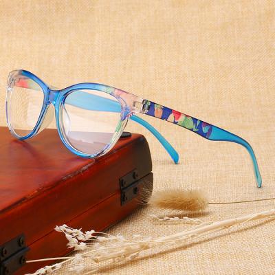 China Thin Cheap Unisex Colorful PC Frames Reading Glass Eye Clear Transparent Glasses for sale