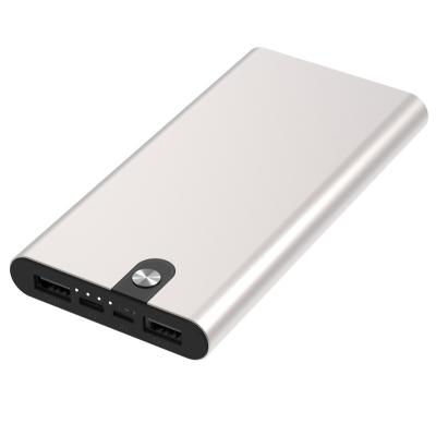 China 2 Dual USB Port 10000mAh Alloy 10W USB Port Power Bank Aluminum Shell And PCBA Used To Assemble Power Bank for sale