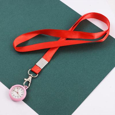 China ID Lanyard Fob Pocket Nurse Watch Trendy Casual Nurse Hospital Gift Medical Clock Doctor Watch Black Reloj de enfermera for sale