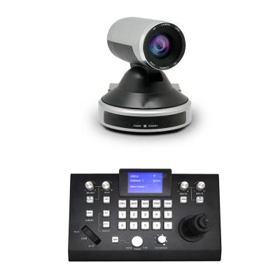 China 3.50 Megapixels live streaming studio equipment 360 IP camera with joystick controller hd 1080P NDI ptz camara video conference camera for sale