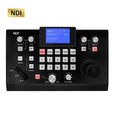 China Voting keyboard for video conference camera, NDI rs485 controller, ptz dome camera keyboard controller for sale