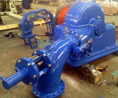 China Mini Micro Hydro Tubrine 100kW Synchronize 400V 40cm Runner Diameter for sale