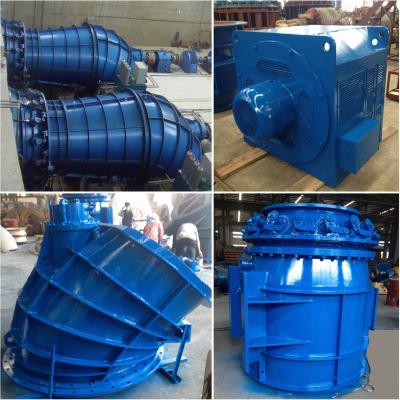 China 100kW~200kW Water Powered Turbine Small Hydro Power Generator High Efficiency for sale