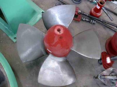 Chine Turbine hydraulique de Kaplan de générateur synchro avec les lames fixes pour la basse tête à vendre