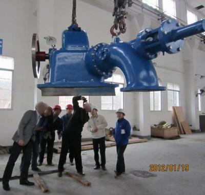 China Reliable Turgo Turbine , Turgo Water Turbine Generator For Hydro Power Plant for sale