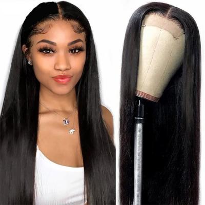 China Body Wave 30 32 34 36 38 40 50inch HD/Transparent Full Lace Hair Wig, Nature Cuticle Aligned 13x6 Long Straight Lace Front Wigs for sale