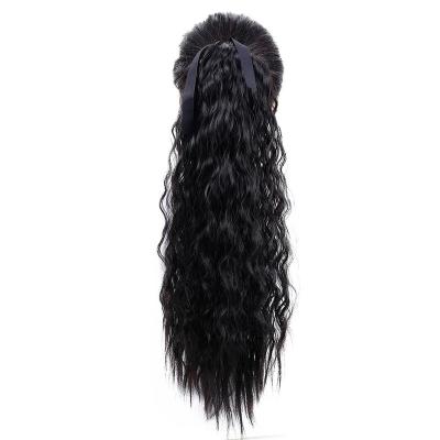 China Body Wave Remy Human Hair Ponytails Ponytail Hair Extension Ponytail Extension Hair for sale